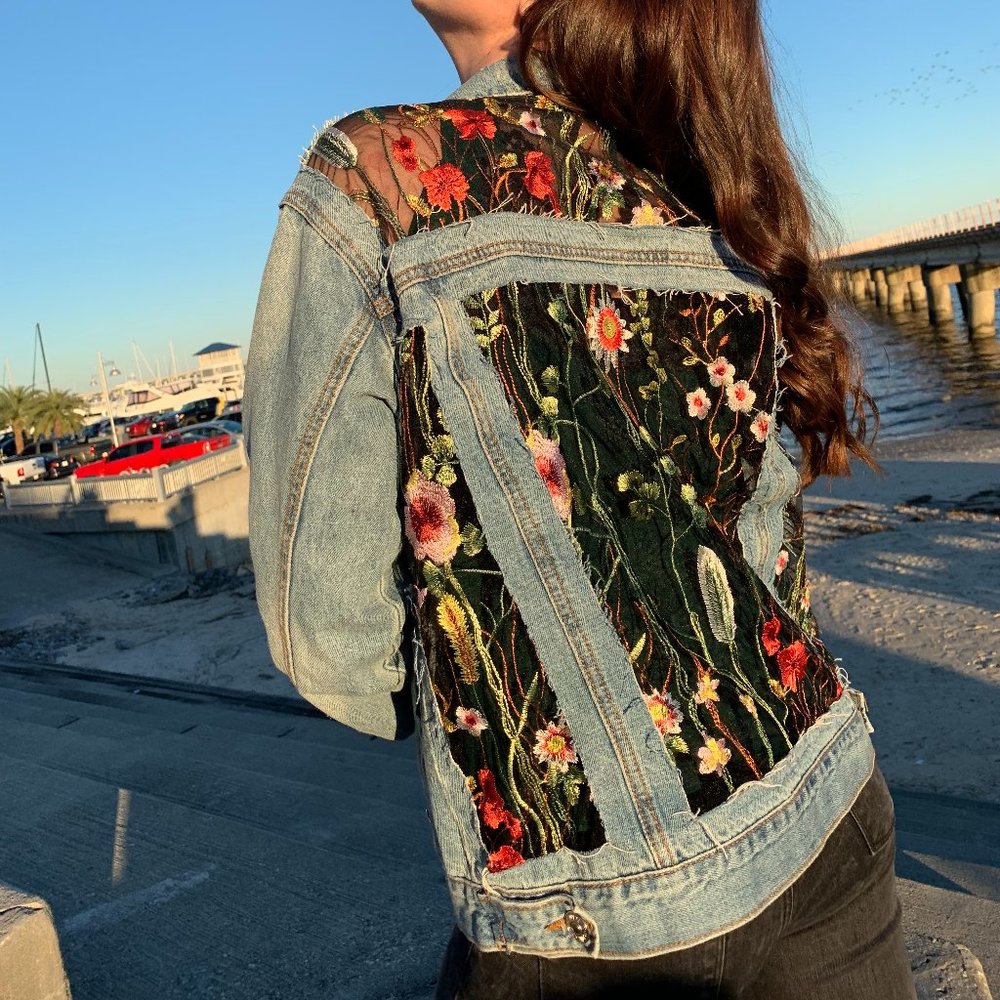 Custom Made Floral Jacket